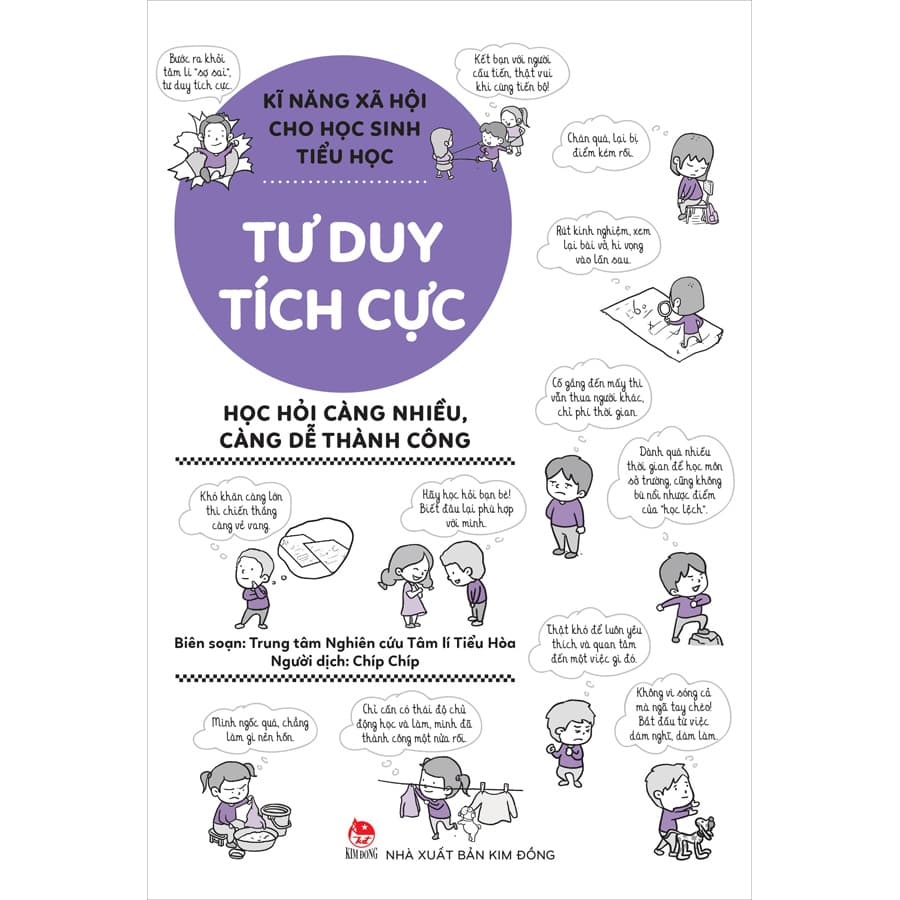 Sách Kĩ Năng Xã Hội Cho Học Sinh Tiểu Học Tư Duy Tích Cực