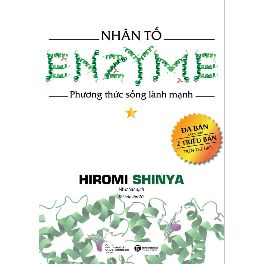 Sách Nhân tố Enzyme Phương Thức Sống Lành Mạnh Tái Bản 2021