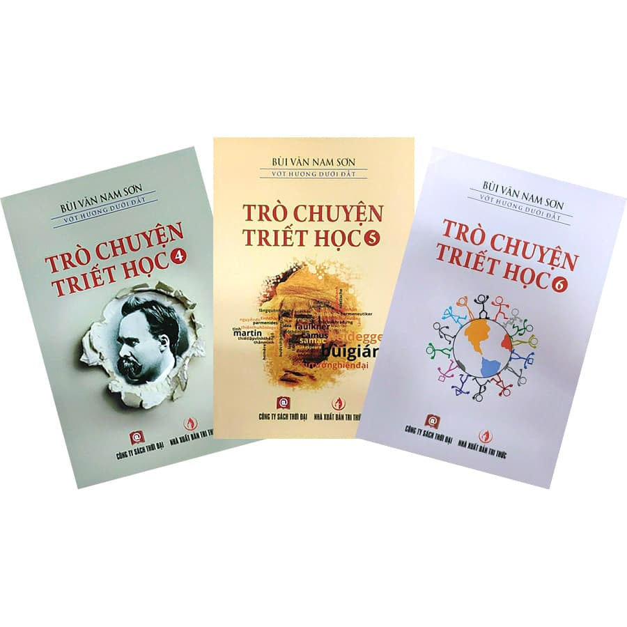 Combo 3 Cuốn Trò Chuyện Triết Học Tập 4 5 6 Tái Bản