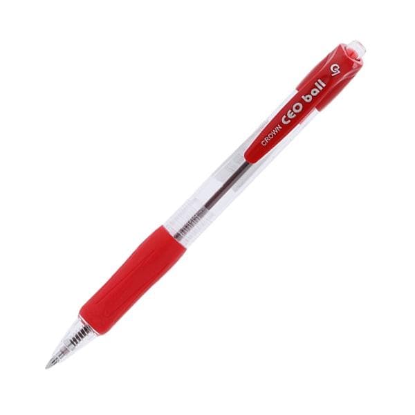 Bút Bi Crown AB 2000R 0.7 Mực Đỏ