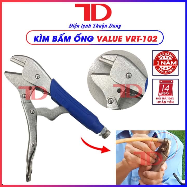 Kìm bấm ống VALUE VRT 102