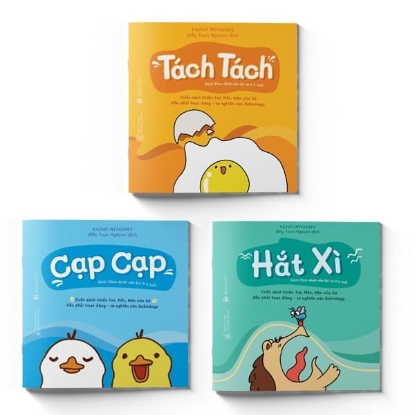 Combo Sách Ehon Thật Bất Ngờ Bộ 3 Cuốn