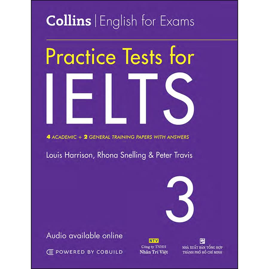 Sách Collins Practice Tests For IELTS 3