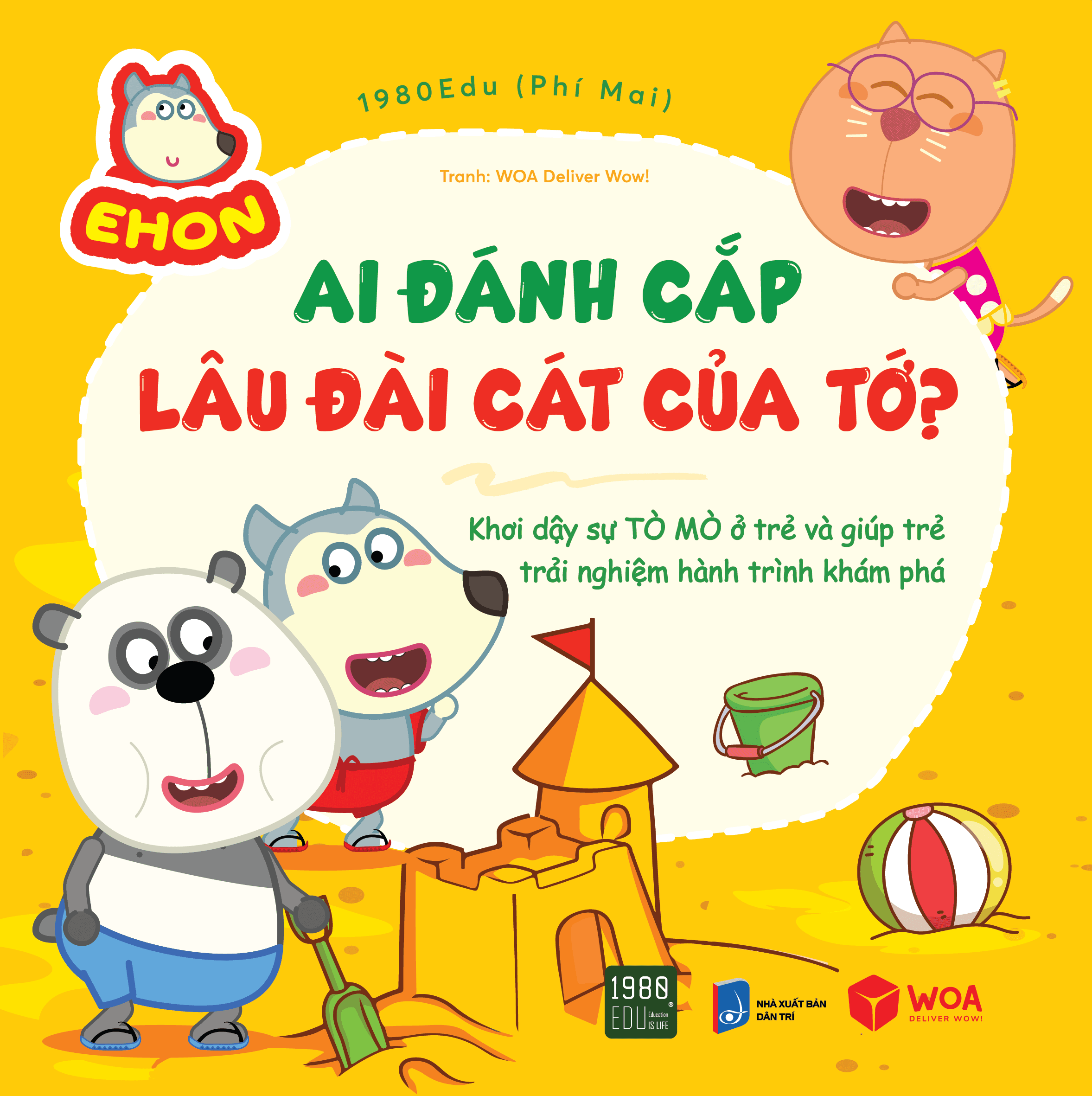Wolfoo Ehon Ai Đánh Cắp Lâu Đài Cát Của Tớ