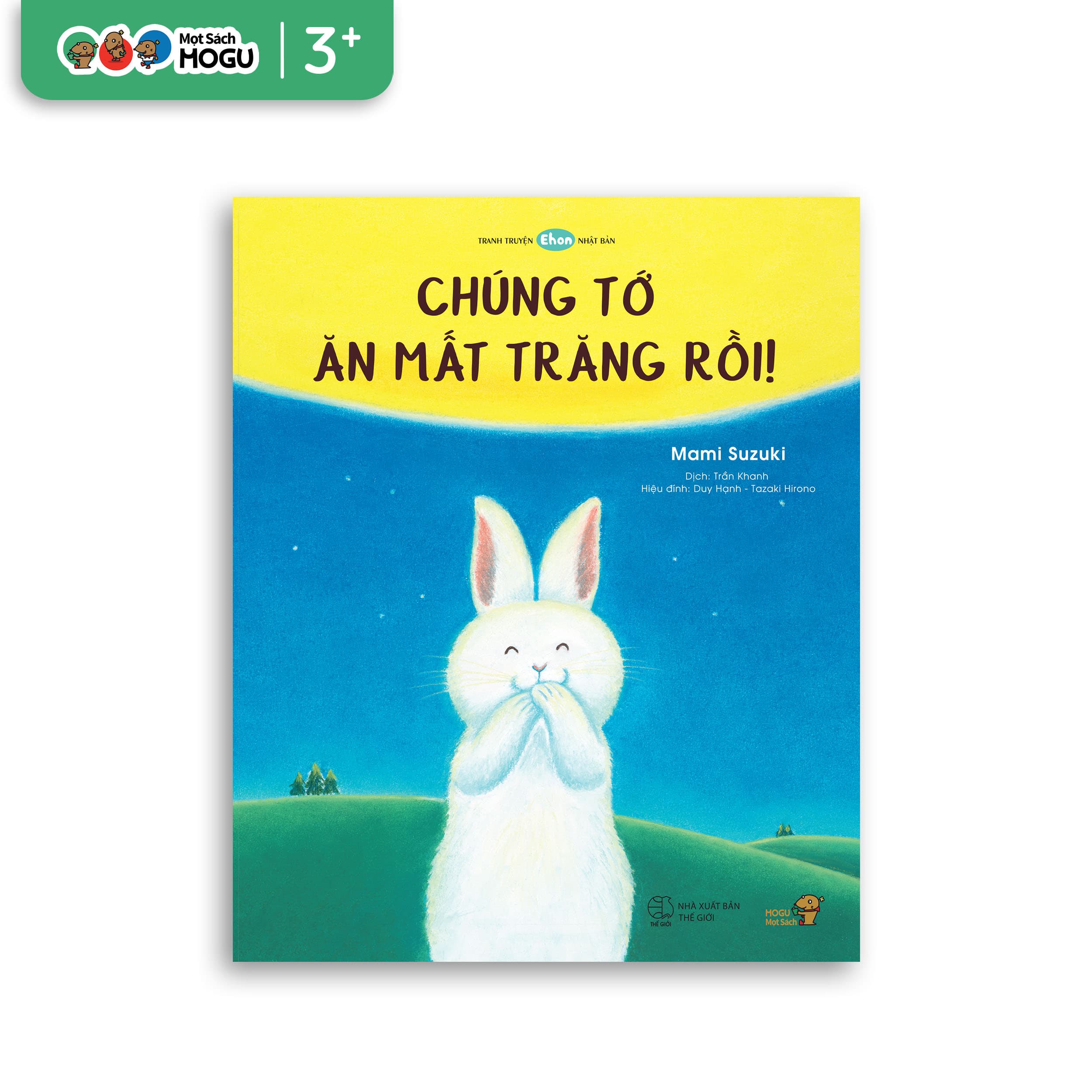 Truyện Ehon bé 3 4 5 tuổi Chúng tớ ăn mất Trăng rồi