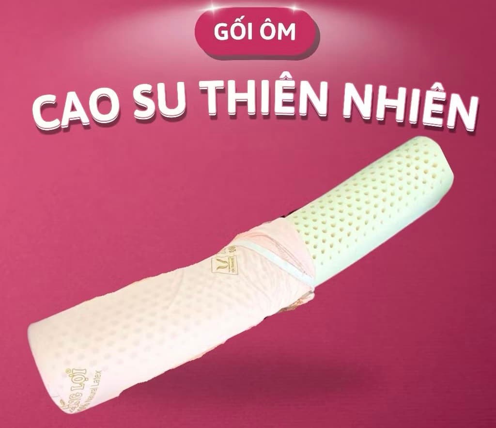Gối cao su thiên nhiên Thắng Lợi 1 cái 40x60cm Gối ôm 30x90