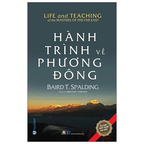 Sách Hành Trình Về Phương Đông Tái Bản 2020