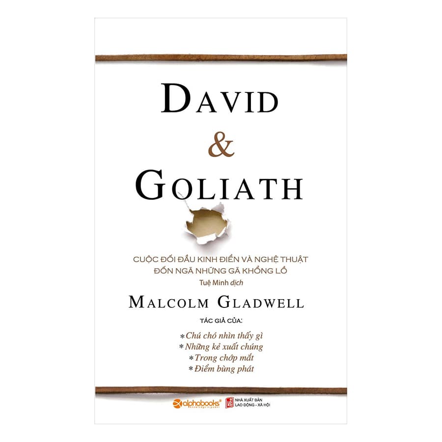 Sách David &Goliath Tái Bản 2018