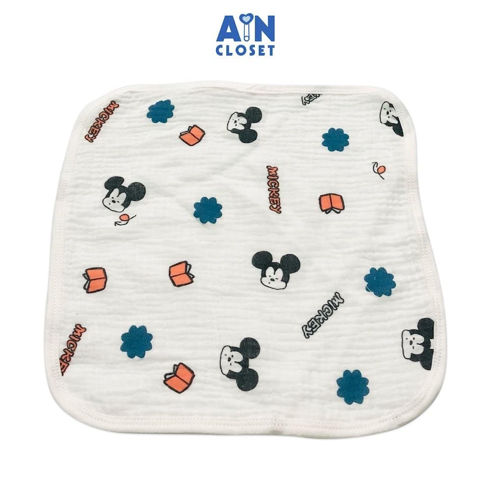 Khăn mặt cho bé xô Muslin 25x25cm AICDBGMTKQ06 AIN Closet Bé trai