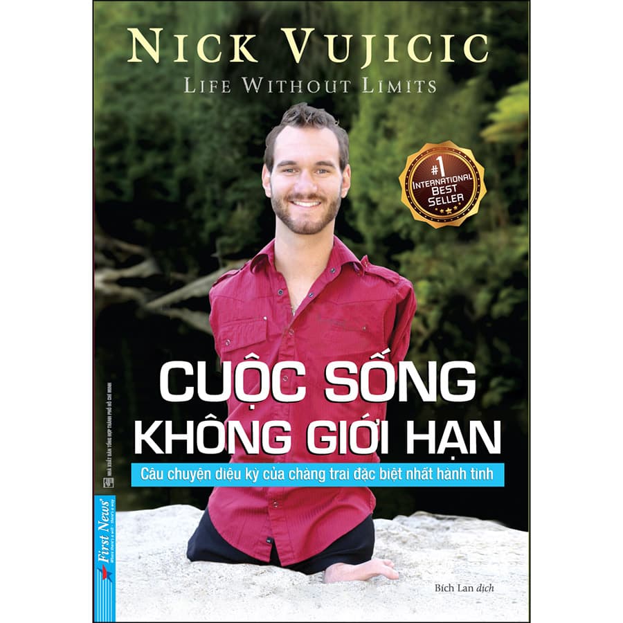 Sách Nick Vujicic Cuộc Sống Không Giới Hạn Bìa Mềm Tái Bản 2022