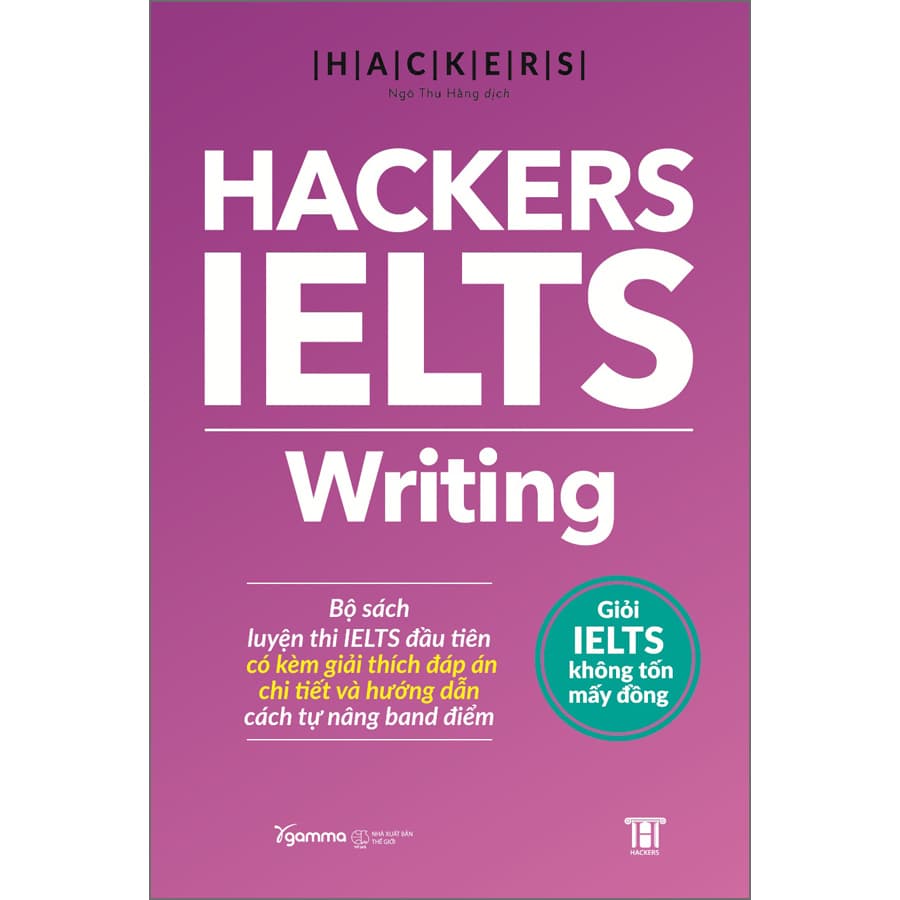 Sách Hackers IELTS Writing Tái bản