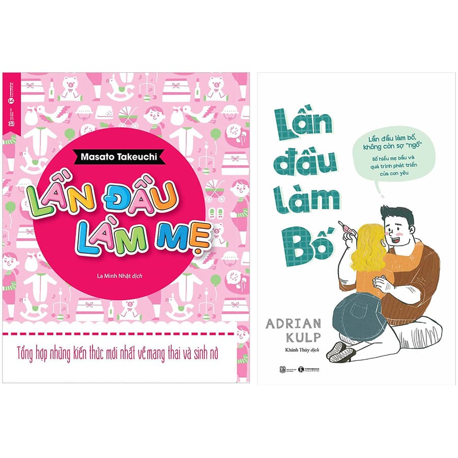 Combo Lần Đầu Làm Bố Lần Đầu Làm Mẹ 2 Cuốn