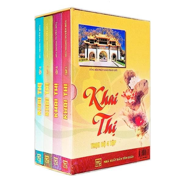 Khai Thị Trọn Bộ 4 Tập Hòa Thượng Tuyên Hóa