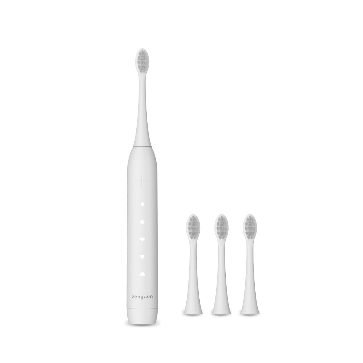 Bộ Bàn Chải Đánh Răng Điện Zenyum Sonic 2.0 &3 Đầu Thay Thế Công Nghệ Singapore Trắng