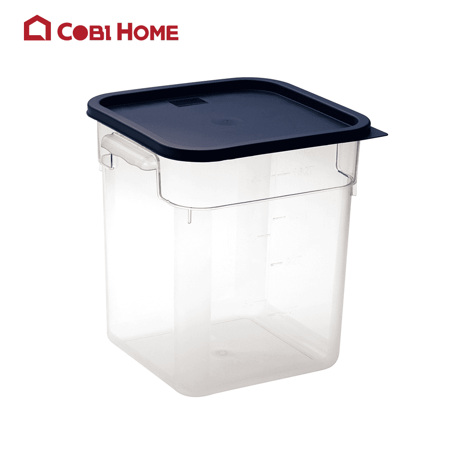 Hộp nhựa đựng thực phẩm có nắp 2L 3.8L 5.9L 7.5L 12L 18L Bền bỉ An toàn sức khỏe đạt chuẩn NSF 18L