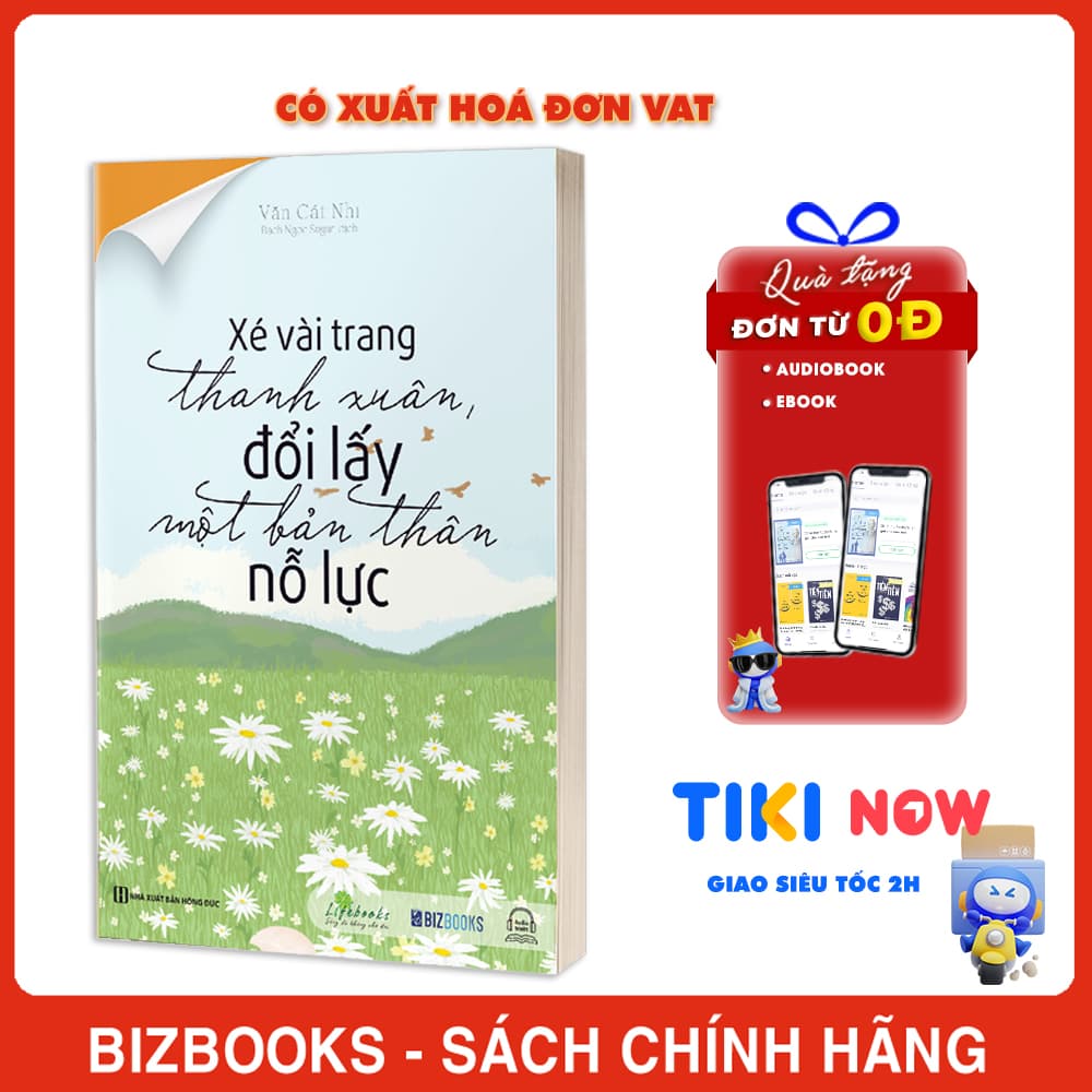 Sách Xé vài trang thanh xuân đổi lấy một bản thân nỗ lực
