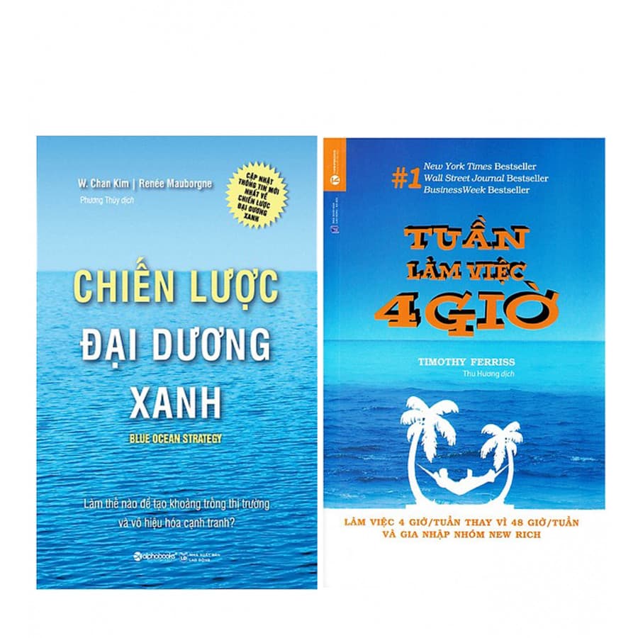 Combo Chiến Lược Đại Dương Xanh Tái Bản 2017 Tuần Làm Việc 4 Giờ Tái Bản
