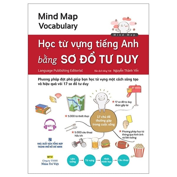 Sách Mind Map Vocabulary Học Từ Vựng Tiếng Anh Bằng Sơ Đồ Tư Duy Kèm file MP3