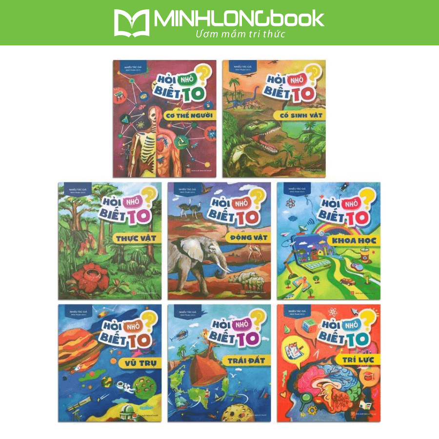 Sách Combo Hỏi Nhỏ Biết To 8 Cuốn