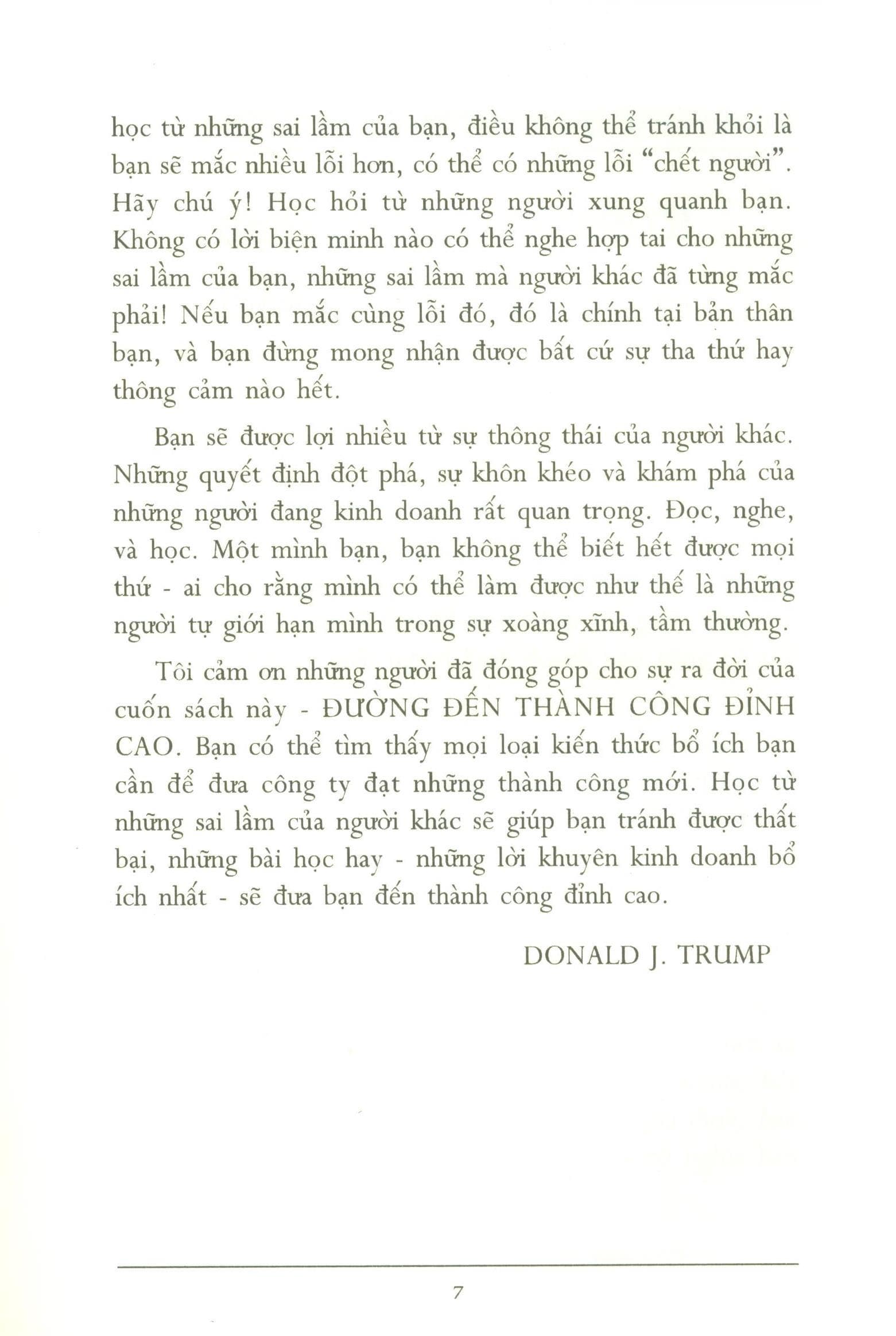 Sách Đường Đến Thành Công Đỉnh Cao