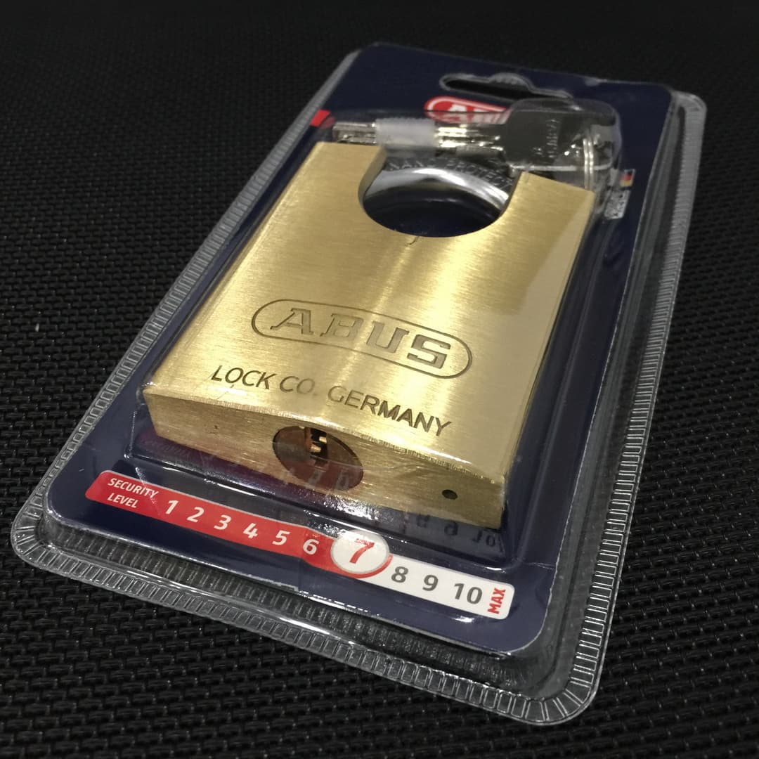 Ổ Khóa Đồng Chống Cắt Chìa Vi Tính EC Abus 75CS60 60mm Vàng Đồng