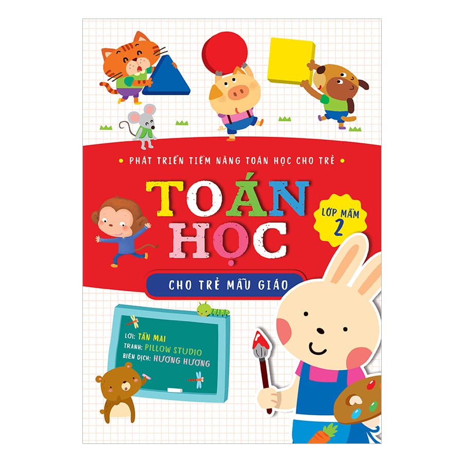 Sách Toán Học Cho Trẻ Mẫu Giáo Lớp Mầm 2