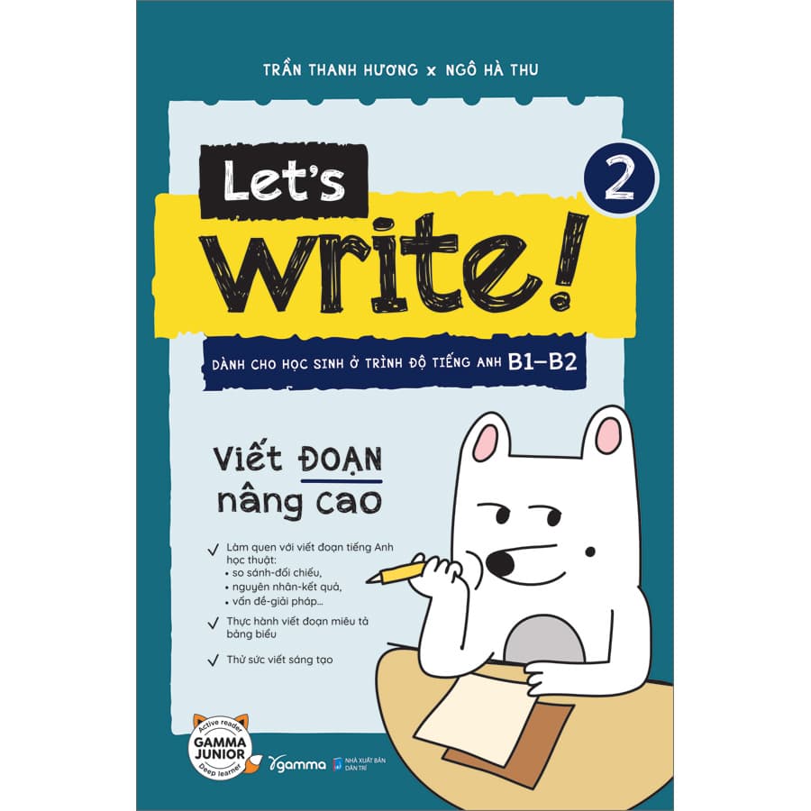 Sách Lets write 2 Viết đoạn nâng cao
