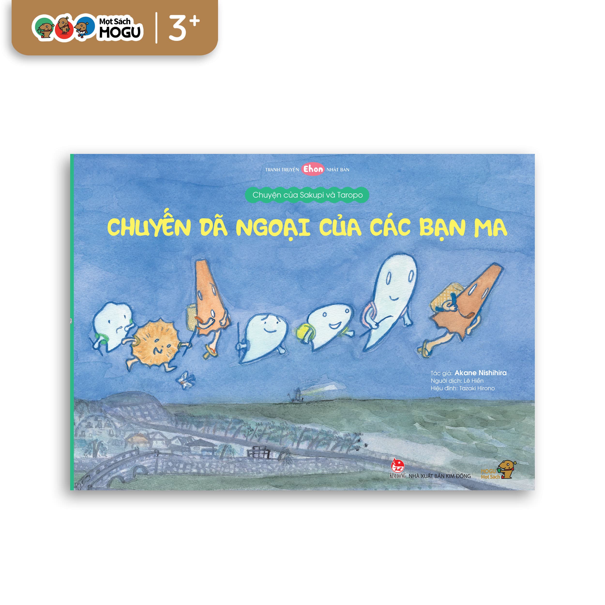 Truyện Ehon bé 3 4 5 tuổi Chuyến dã ngoại của các bạn ma