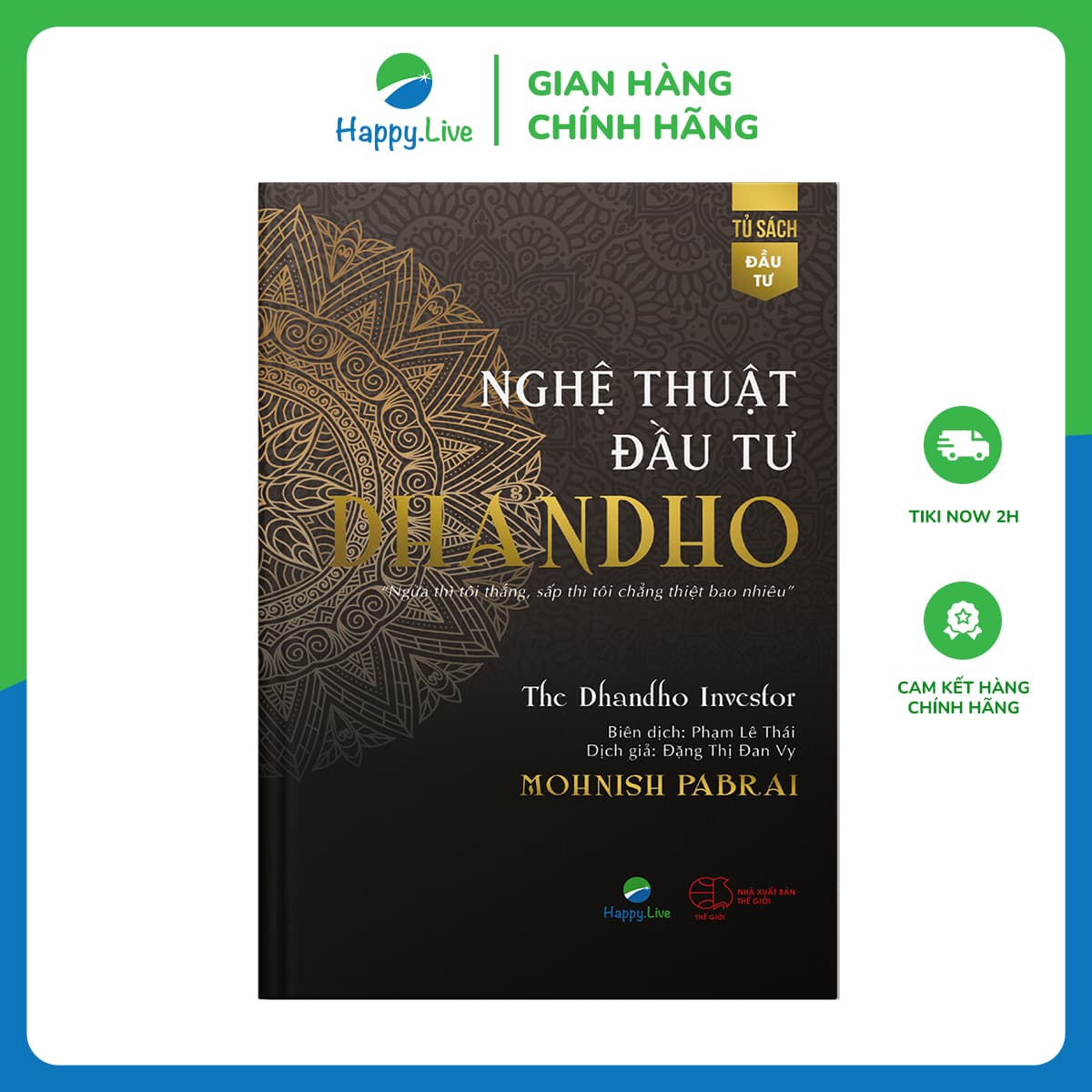Sách Nghệ Thuật đầu tư Dhandho The Dhandho Investor