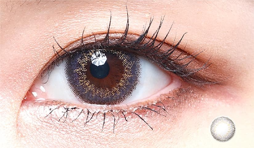 Cặp Kính Áp Tròng Dùng 1 Ngày Eye Secret KM1N Tomita Purple 2.5 độ