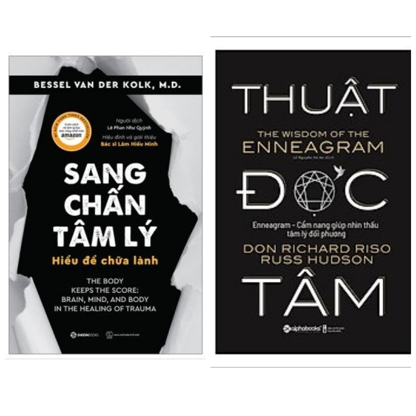 Combo 2 cuốn tác phẩm kinh điển về tâm lý Sang Chấn Tâm Lý Hiểu Để Chữa Lành Thuật Đọc Tâm