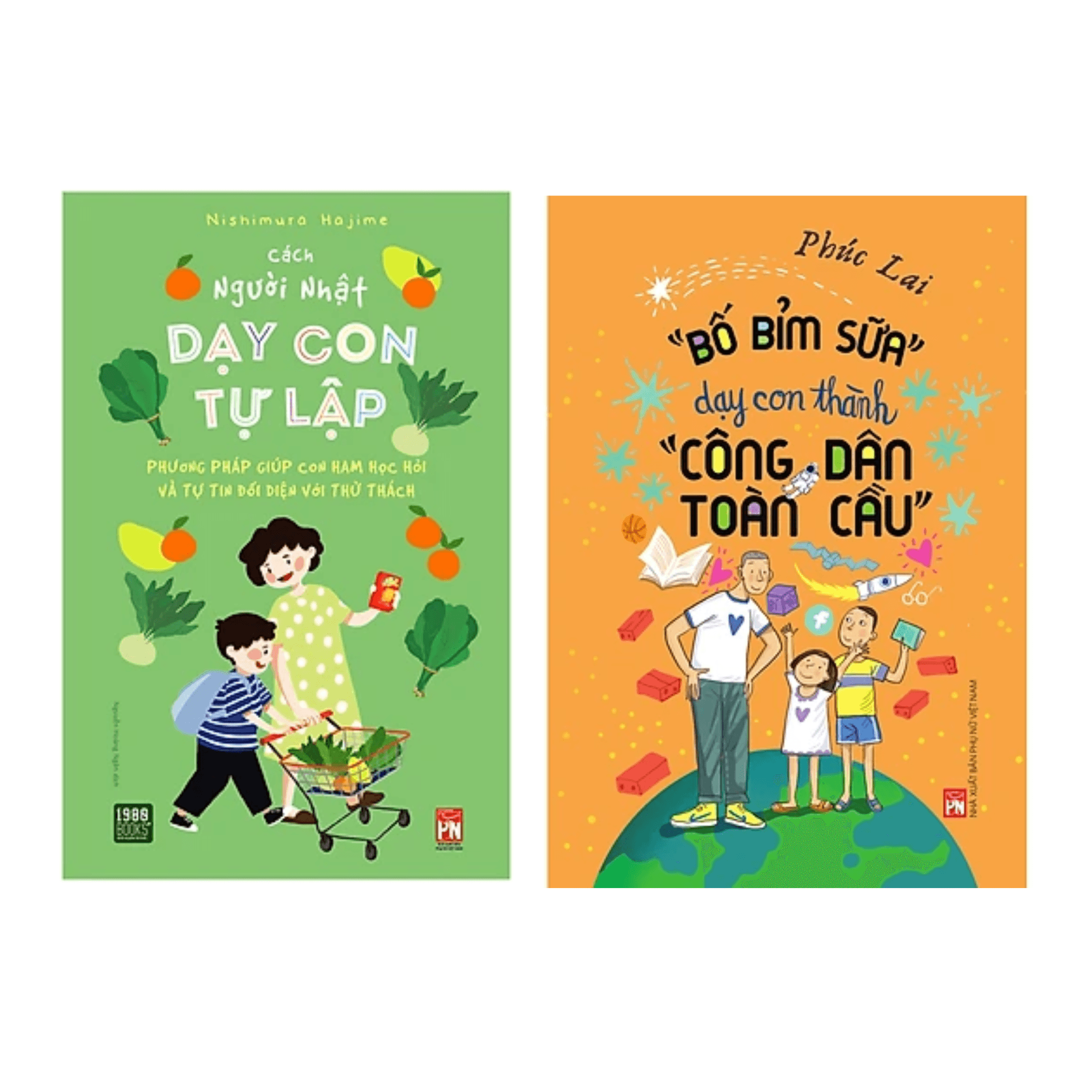Combo 2 Cuốn Nuối Dạy Trẻ Cách Người Nhật Dạy Con Tự Lập Bố Bỉm Sữa Dạy Con Thành Công Dân Toàn Cầu