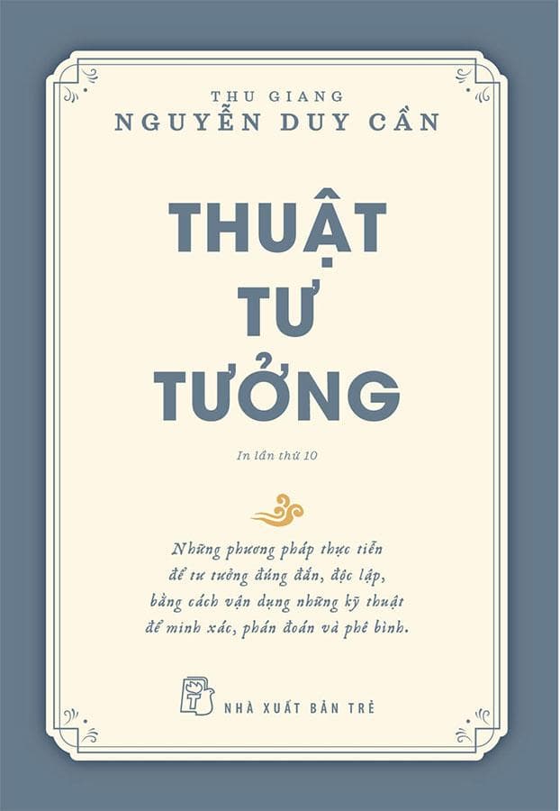 Sách Thuật Tư Tưởng Tái bản năm 2021