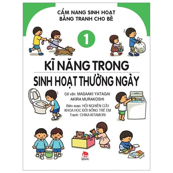 Cẩm Nang Sinh Hoạt Bằng Tranh Cho Bé KD TẬP 1