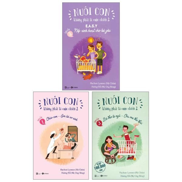 Combo Sách Nuôi Con Không Phải Là Cuộc Chiến Bộ 3 Tập