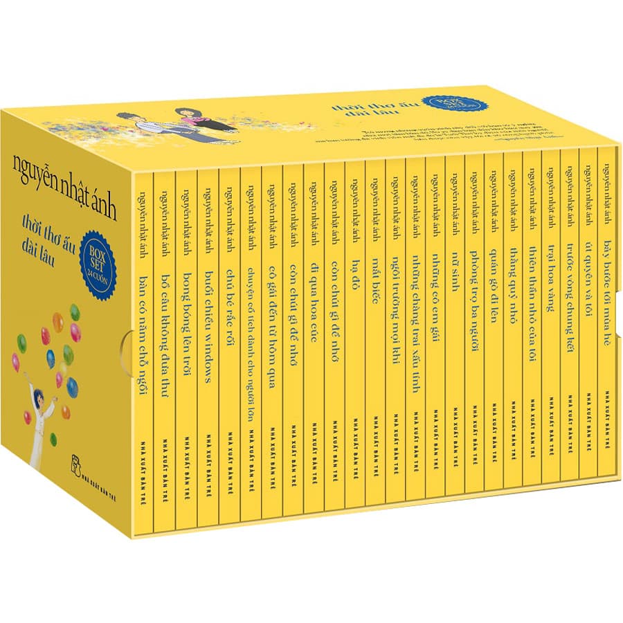 Sách Boxset Thời Thơ Ấu Dài Lâu Boxset Vàng Ấm Áp