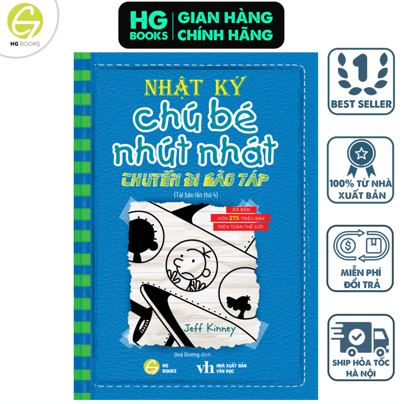 Nhật Ký Chú Bé Nhút Nhát Tập 12 Chuyến đi bão táp