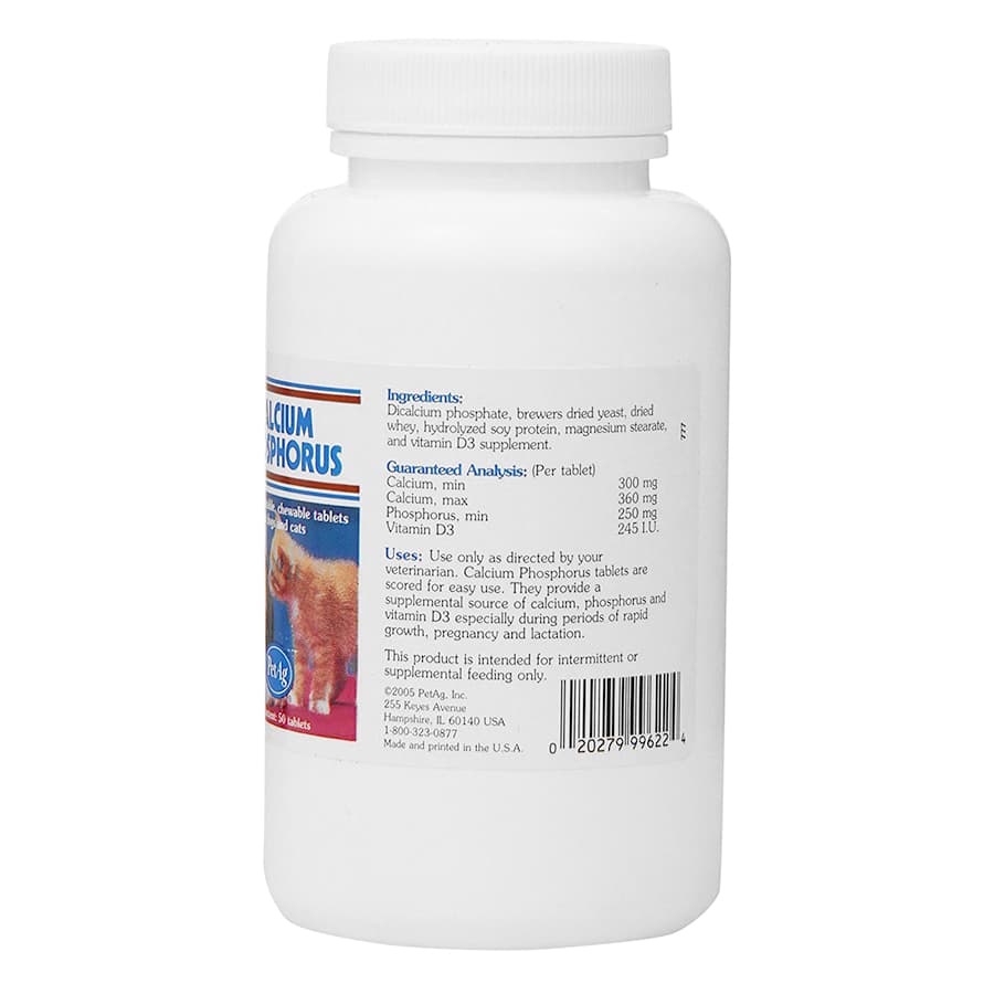 Canxi Cho Chó Mèo Calcium Phosphorus Petag 50 Viên