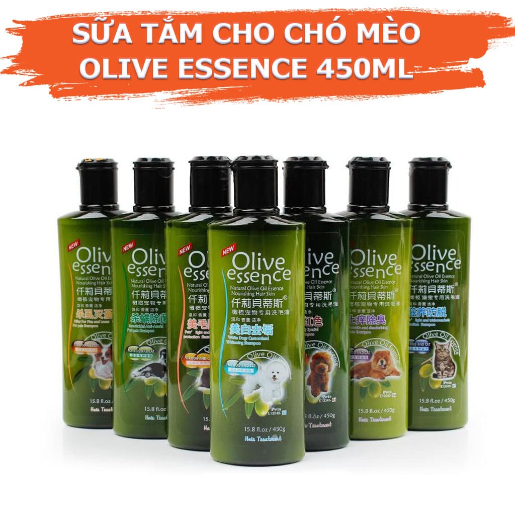 Sữa Tắm Dành Riêng Cho Chó Mèo OLIVE ESSENCE DÀNH CHO MÈO