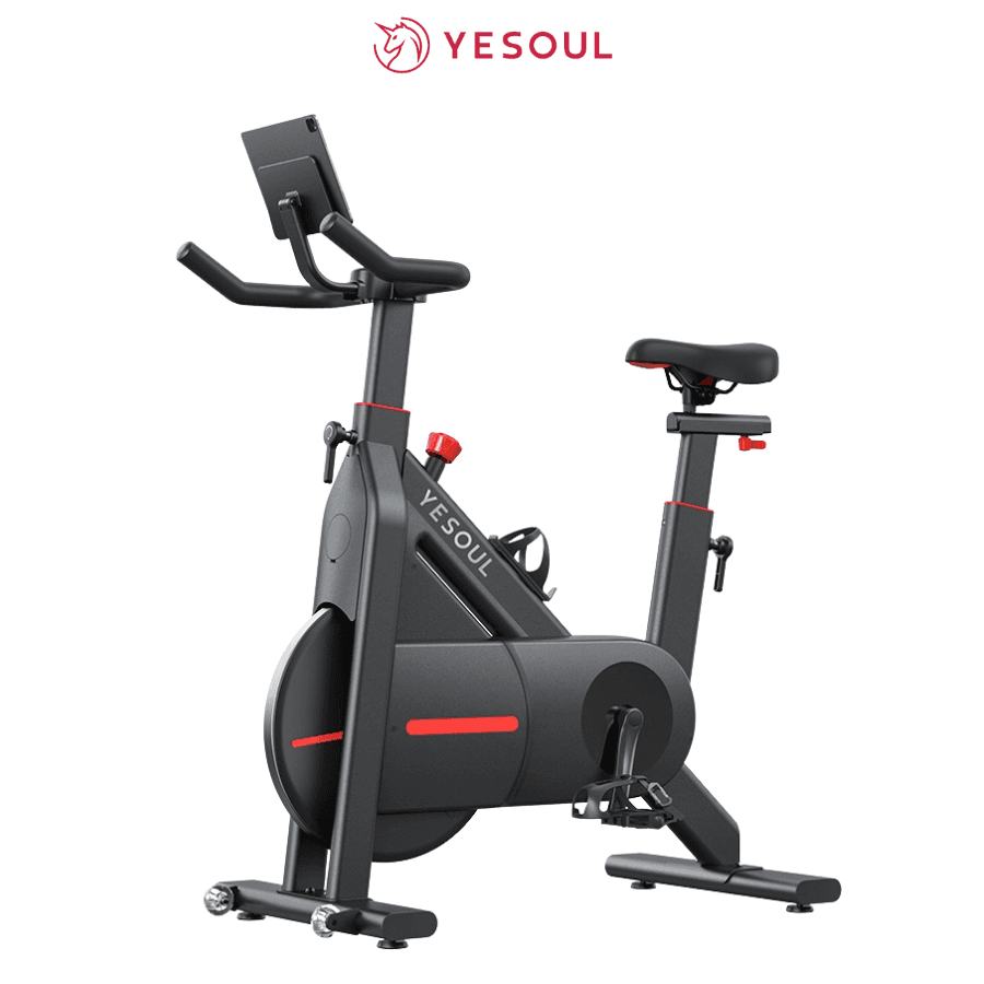 Xe đạp tập thể dục trong nhà Yesoul C1H Công nghệ kháng lực từ giúp xe vận hành không gây tiếng động Tặng app tập luyện
