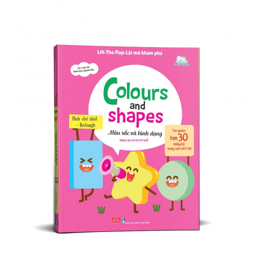 Sách Tương Tác Lift The Flap Lật Mở Khám Phá Colours And Shapes Màu Sắc Và Hình Dạng Tái Bản