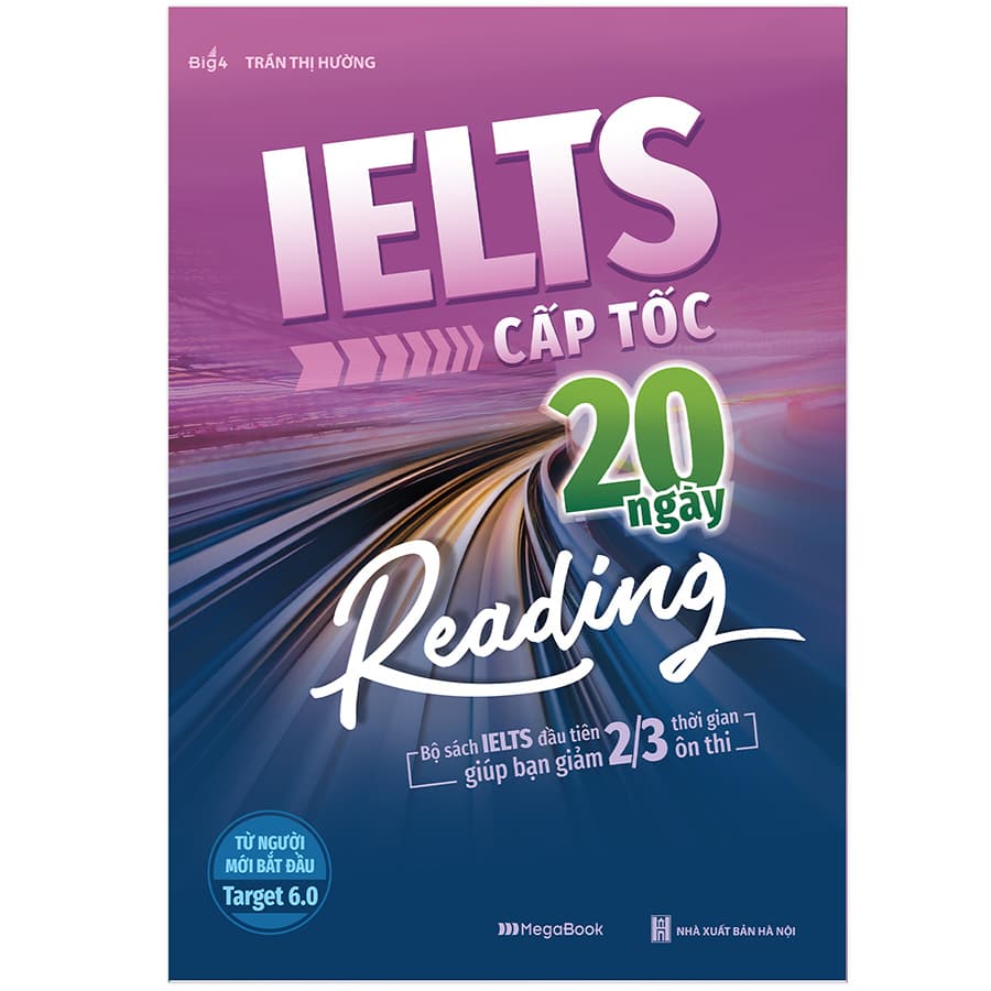 Sách Ielts Cấp Tốc 20 Ngày Reading