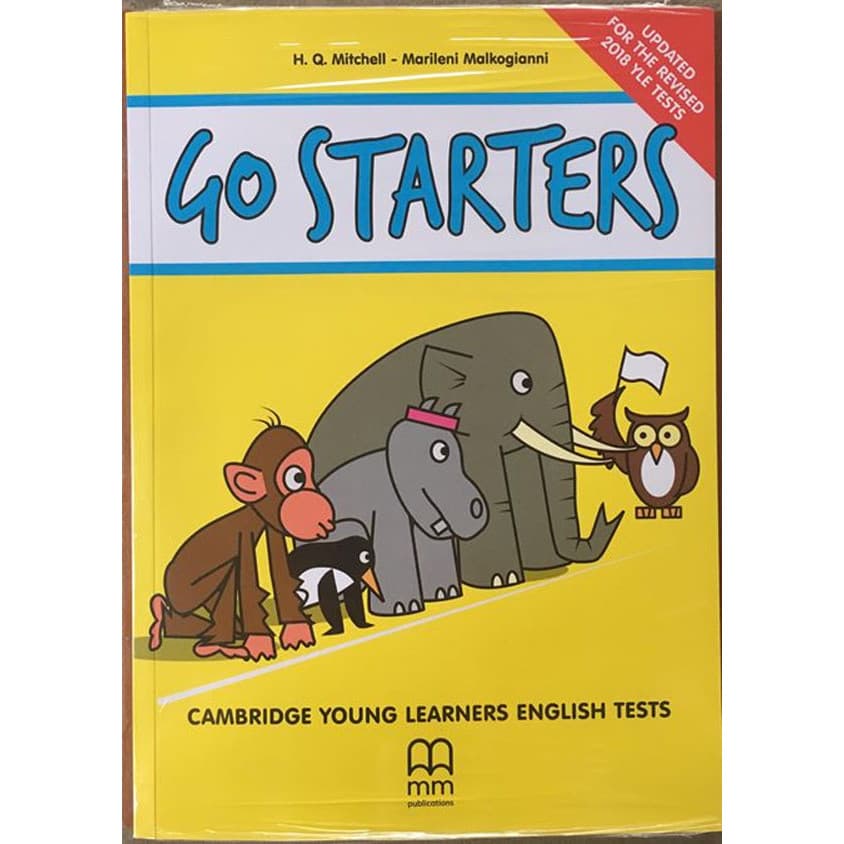 MM Publications Sách học tiếng Anh Sách luyện thi Go Starters Cambridge YLE Test with CD