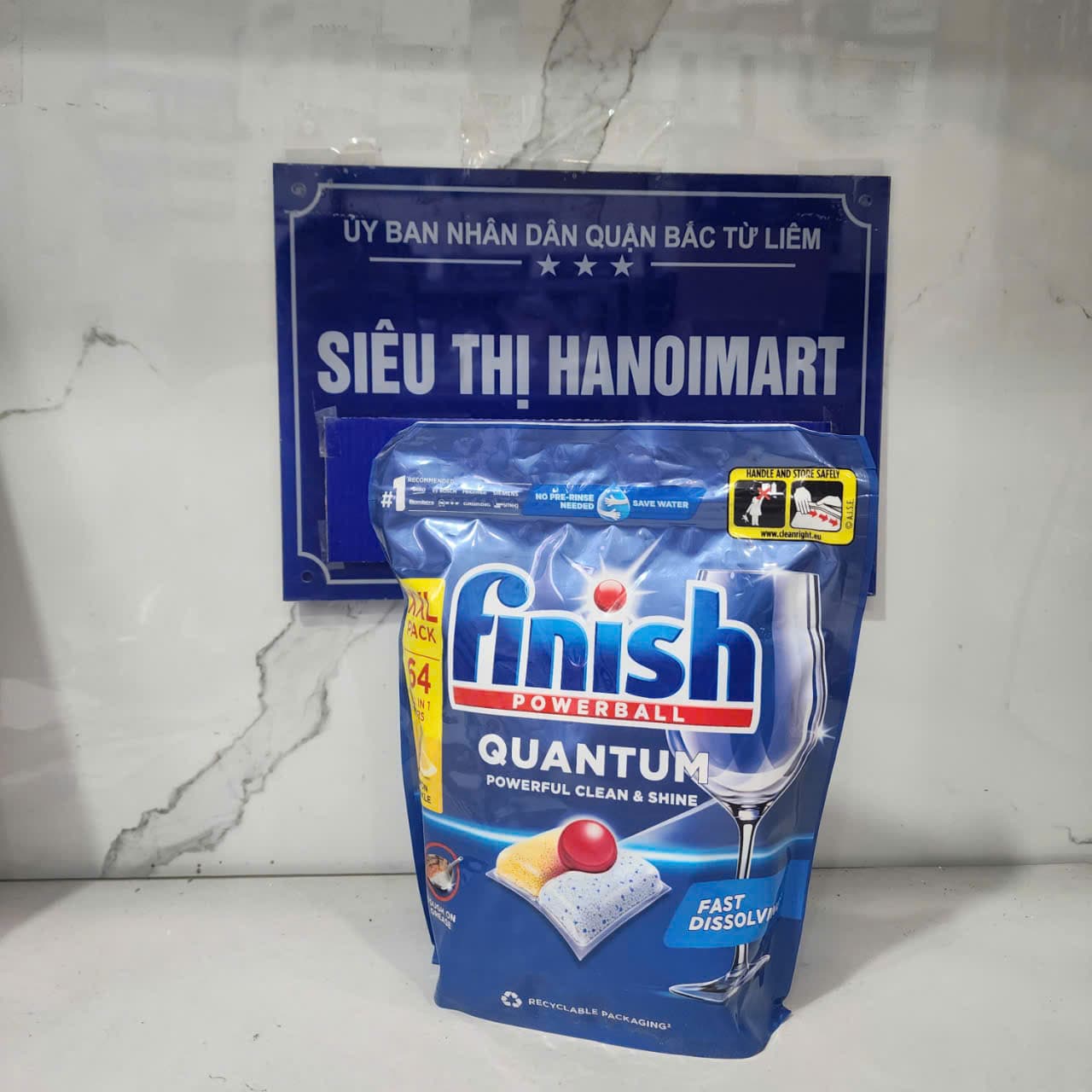 Viên rửa chén finish quantum