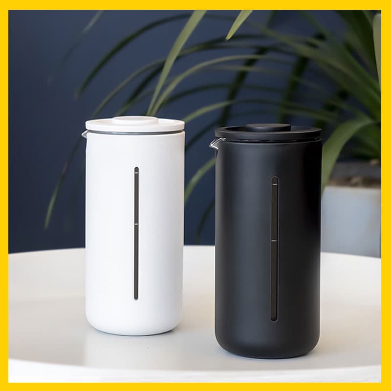 Bình Pha Cà Phê French Press Timemore U Pha Cà Phê Kiểu Pháp đen