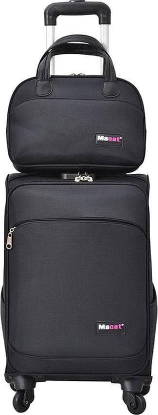 Vali Du Lịch Macat M19BC Đen Tặng 1 Túi Du Lịch Đồng Bộ