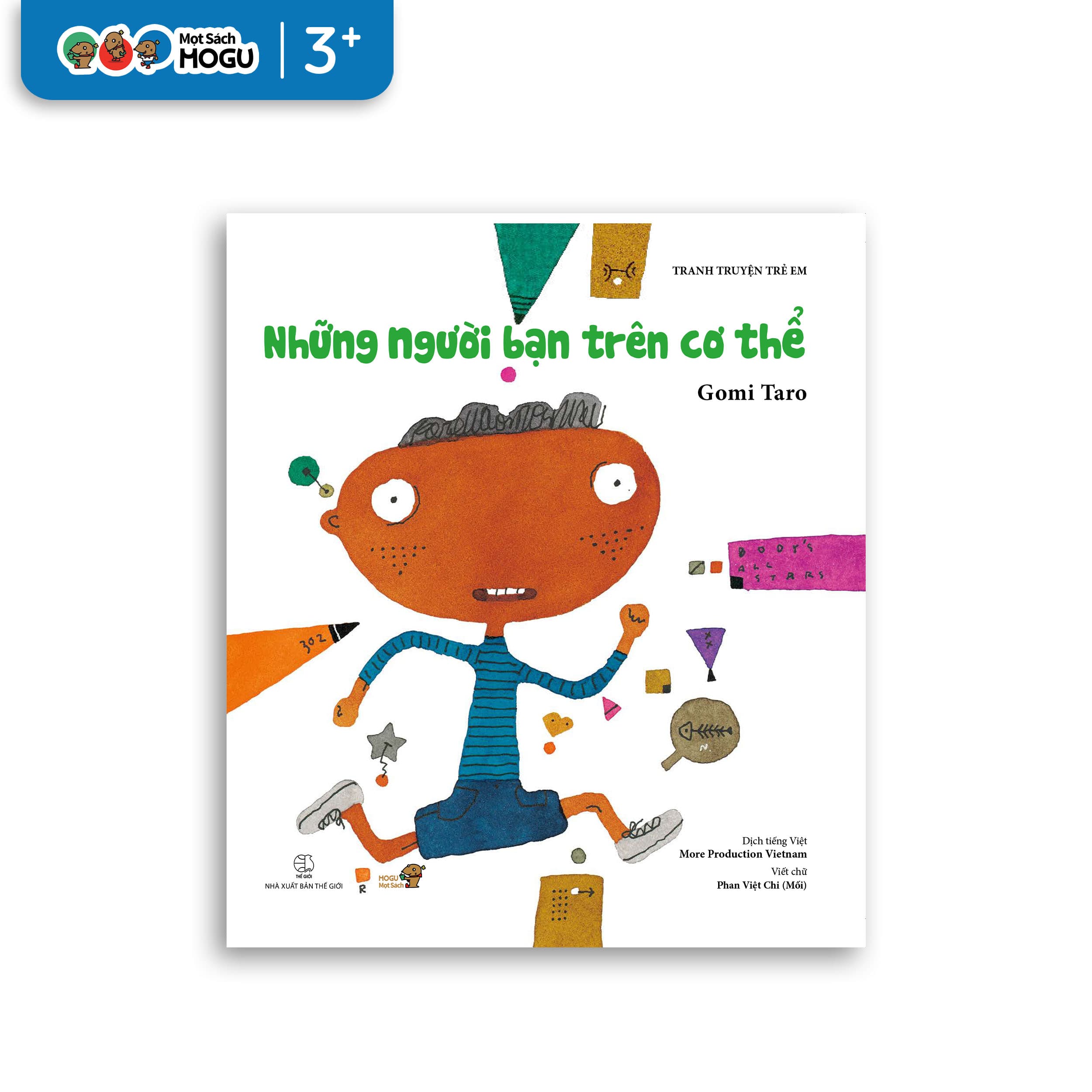 Truyện Ehon bé 3 4 5 tuổi Những Người Bạn Trên Cơ Thể