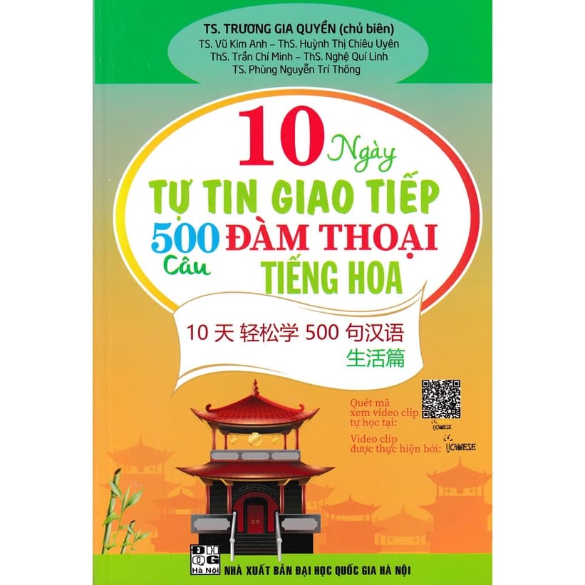 10 ngày tự tin giao tiếp 500 câu đàm thoại tiếng hoa HA