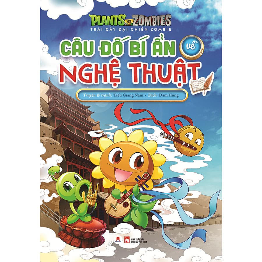 Sách Trái Cây Đại Chiến Zombie Câu Đố Bí Ẩn Về Nghệ Thuật