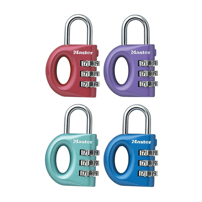 Khóa Móc Mở Số Master Lock 633 EURD 30mm nhiều màu
